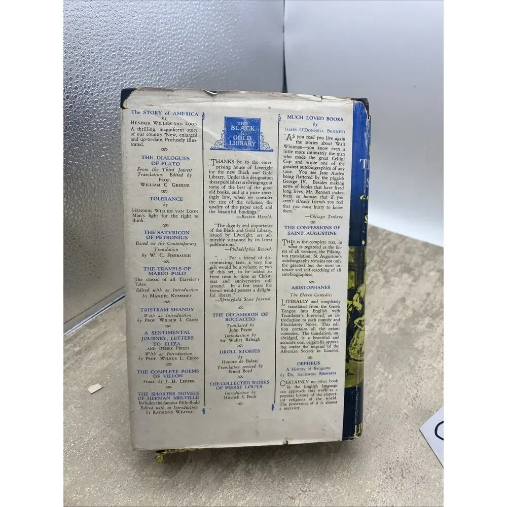 The Life & Opinions of Tristram Shandy by L. Sterne 1942-Liveright Publishing
